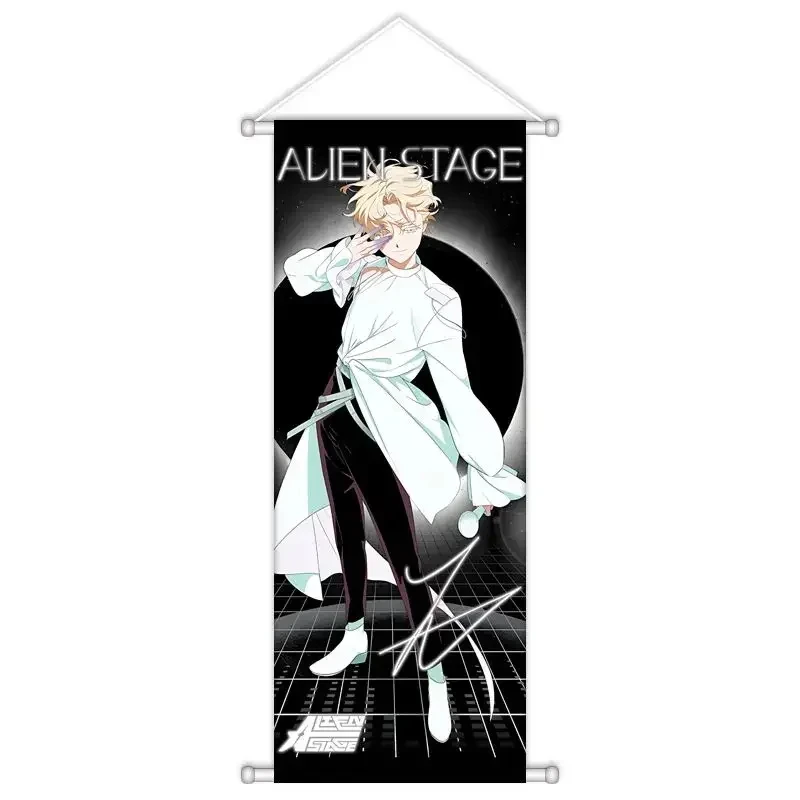 VIKAMA Cool Rock Guitar Boy Stage Wall Scroll, 6 Designs, Wall Decor for Bedroom Living Room Dorm