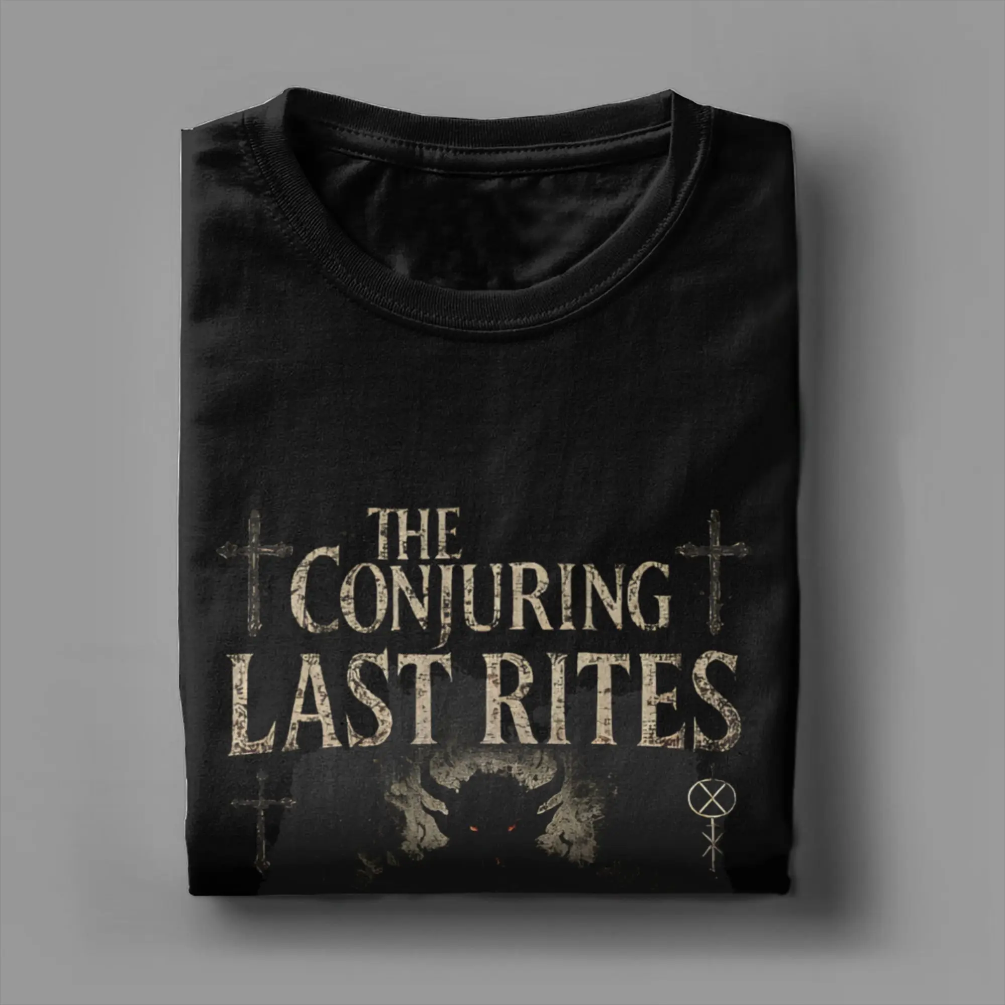 The Conjuring Last Rites فيلم الرعب الزي الرجال النساء تي شيرت القطن المحملة طباعة بلايز تي شيرت
