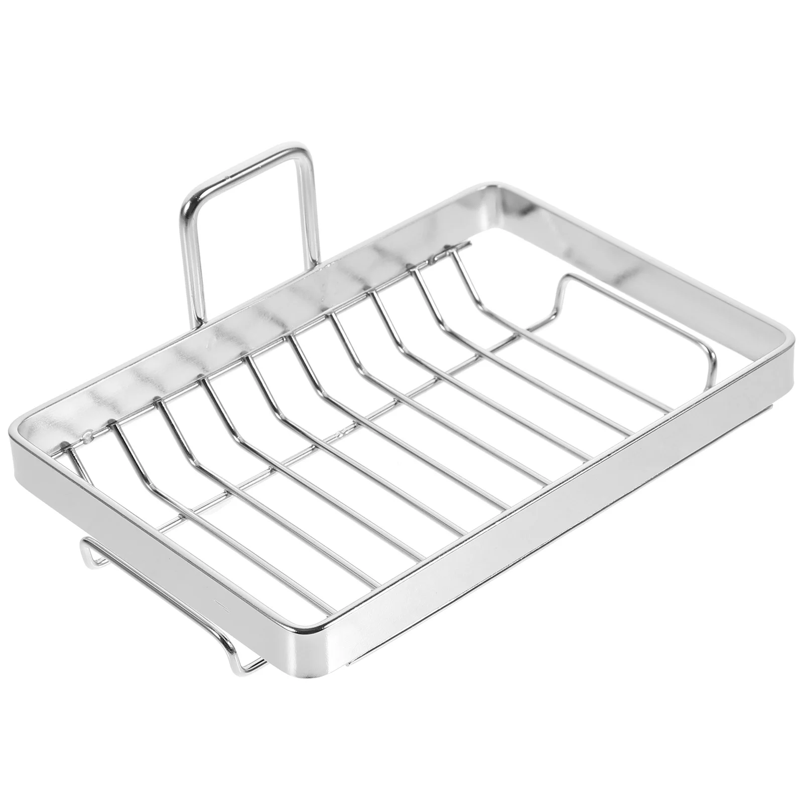 

No Punching Soap Dish Self-draining Bar Soap Holder Stainless Steel Soap soap holder kitchen soap tray