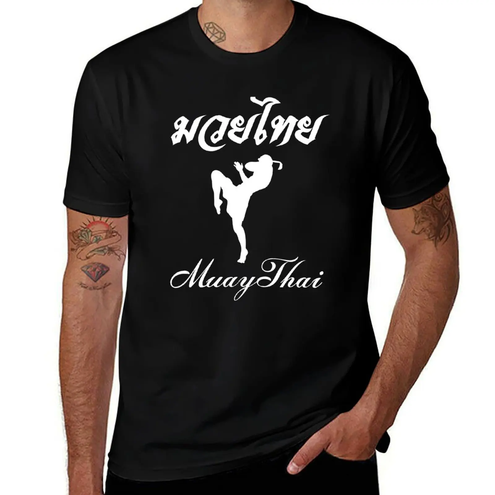

Muay Thai, Thai Boxing T-Shirt t shirts for man cotton funny t shirt man designer man t shirt cotton T-shirt