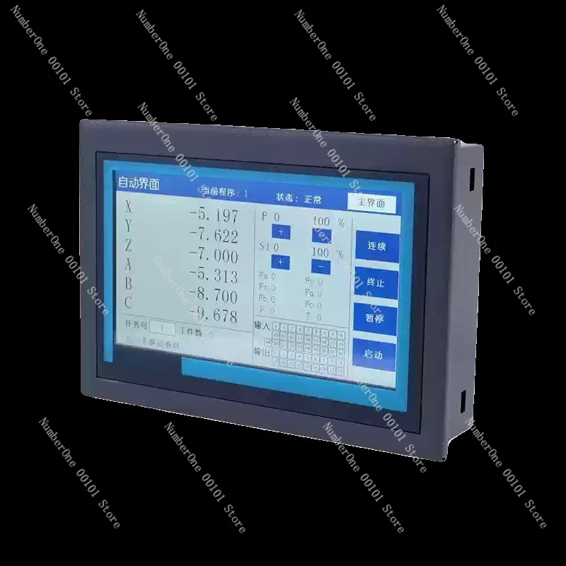 M3C Programmable Motion Controller Touch Screen All-in-One Machine Six-Axis Stepper Servo Controller Replacing PLC