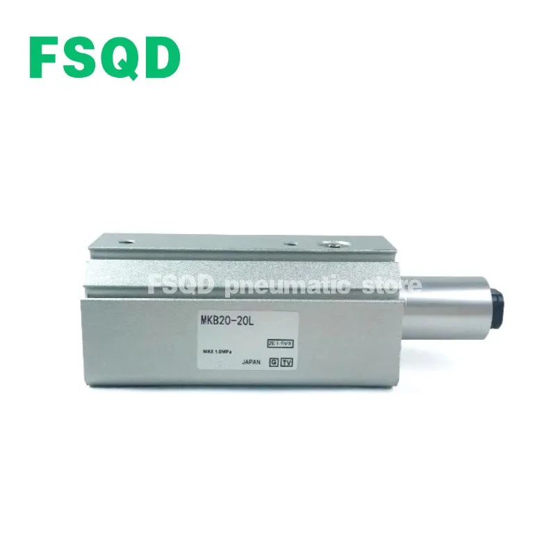 MKB12 MKB16 MKB20 MKB25 MKB32 MKB40 MKB50 MKB63-10RZ 20RZ 30RZ 50RZ 10 20 30 50LZ RNZ LNZ กระบอกสูบแบบหมุนพร้อมตัวจับยึด MK MKB