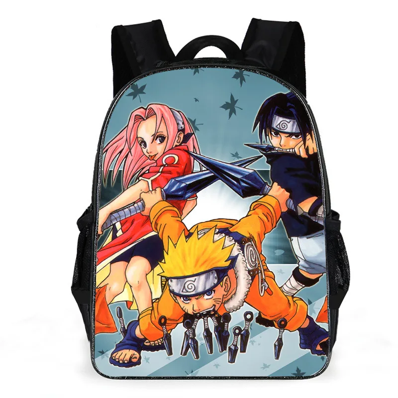 

School Children Large Capacity Backpack for Boys Students Storage 14 Inch Tablet Computer Travel Picnic Cartoon Anime