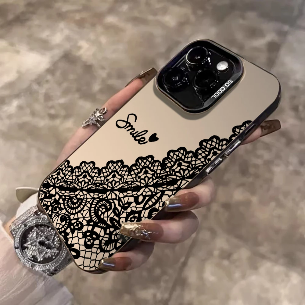 Smile Lace TPU-Hülle für Samsung Galaxy S26 S25 S24 S23 Ultra S22 S21Plus FE A57 A56 A55 A54 A53 A36 A35 A34 5G Stoßfeste Hülle – Detail 2