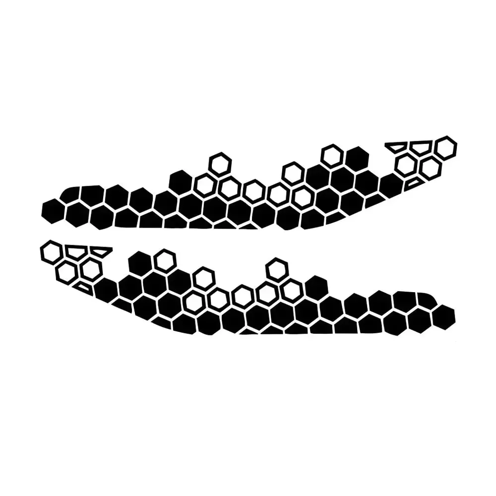 Motorcycle Front Fairing Honeycomb Decal Motorbike Decorative Sticker Glue Vinyl Decals Motorbike Body Head Decor Sticker Goods image 6