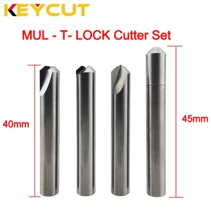 New MUL T LOCK Key Milling Cutter Set for Mul-t-lock key blanks