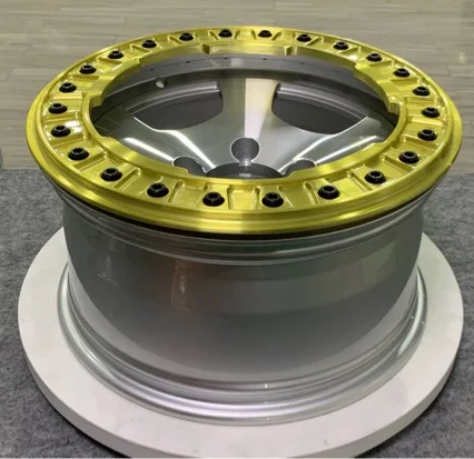 6061-T6 10000 Ton Forging Aluminum Alloy Wheels Zinc Plated Off-Road Negative Anti-Drop Truck RimsW205,W213,W166,X156,W257