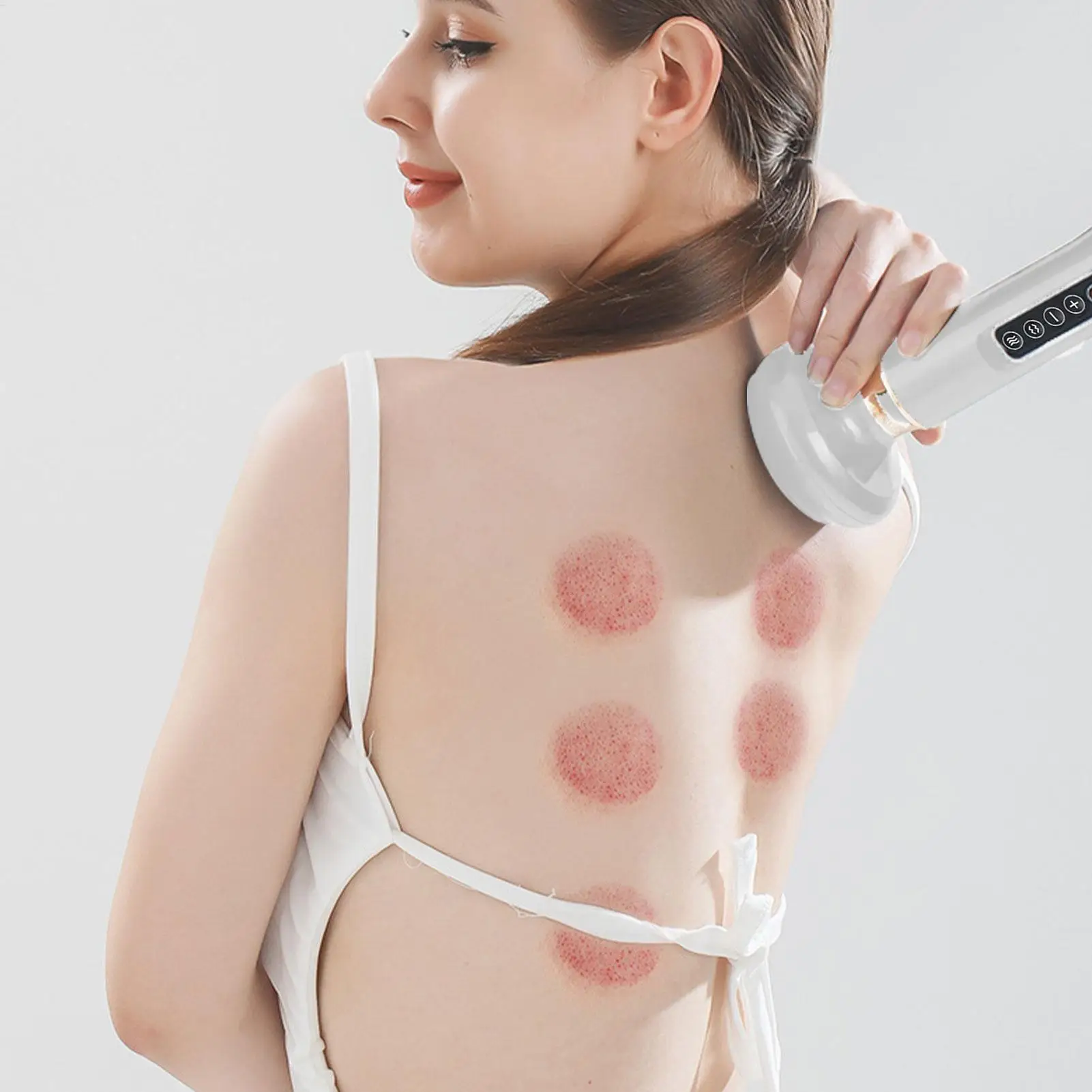 Body Shaping Machine 12 Levels Cellulite Massager Fat Remover Firming Device for Stomach Leg Belly Back Workout Home Beauty Care