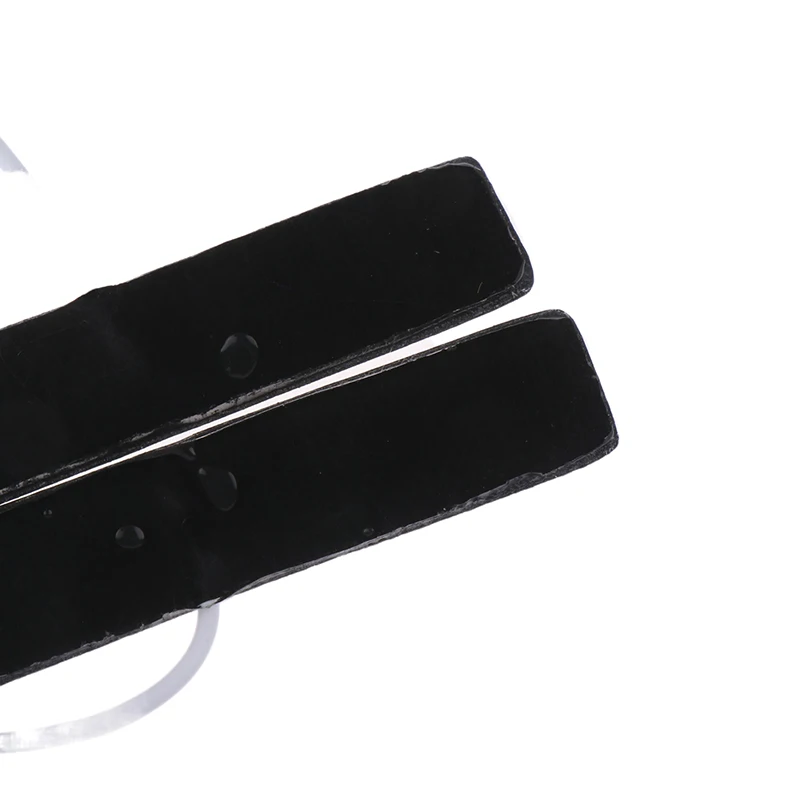 2 Stück selbstklebende Ersatz-Elektrodenpads aus Vliesstoff für TENS EMS Digital-Therapiegeräte, Massagegeräte, 1,2 x 6,5 cm, Nervenstimulator – Detail 13