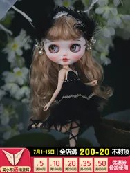 ICY DBS Small Cloth Doll Open Mouth Matte Rabbit Tooth Smiley Face RBL Hand-painted Makeup Change Face Finished Girl Gift