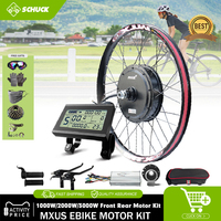 MXUS 48V/72V 1000W-3000W 3.0Tire Ebike Brushless Gearless Rear Hub Motor Wheel MTX Rim for E-Bike Hub Motor Kit 20-29Inch 700C