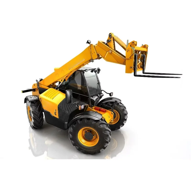 Heavy Equipment 4 Ton 14m Telescopic Handler Forklift 4WD Telehandler Loader with High Strength Boom for Construction