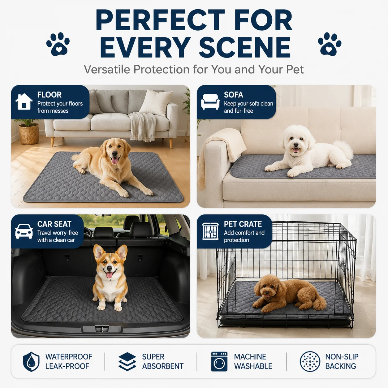 Dog Pee Pad Reusable Washable  - Electronics Repair Mat recension och pris