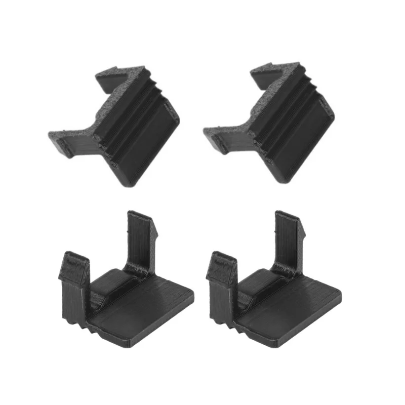 4 unids/pack Clips de soporte para matrícula de automóviles adecuados para portador trasero Thule EuroWay EasyFold VeloCompact accesorios para coche