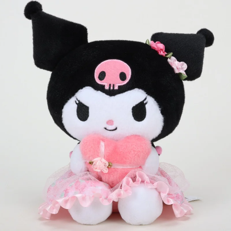 

Sanrio Hello Kitty Anime Kuromi Melody Cartoon Cute Plush Stuffed Toys Soft Pillow Plushies Keyring Doll Birthday Gifts For Girl