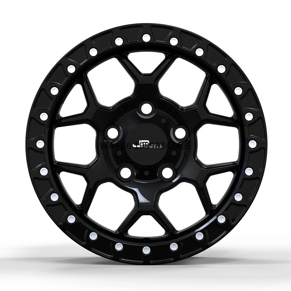 

New JP WHEELS Aftermarket Forged Aluminum Alloy Offroad 18 Inch Car Rims 5x150/139.7/100mm Black Finish #JR3687