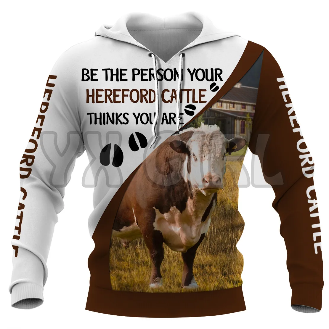 Charolais Heifer Please  3D Printed Hoodies  Unisex Pullovers Funny Dog Hoodie Casual Street Tracksuit