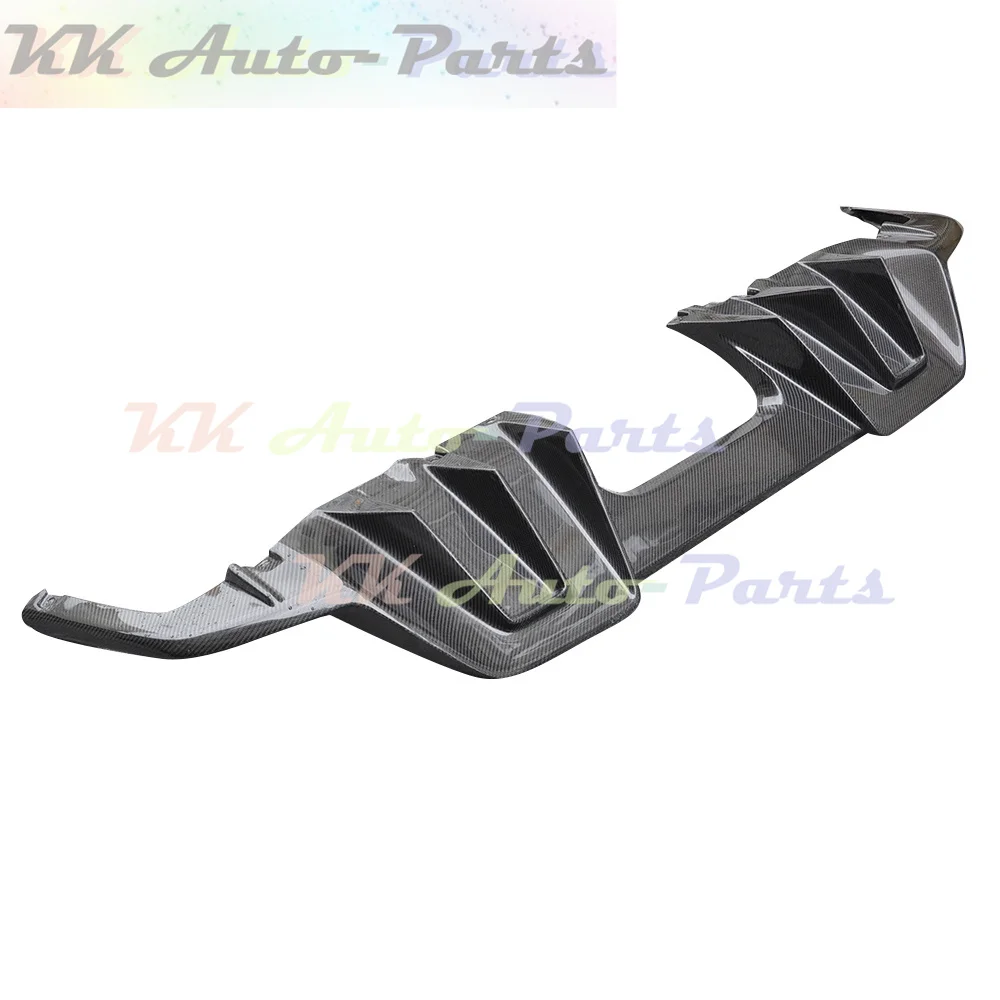 Carbon Fiber Rear Diffuser Spoiler Chin Bumper Lip Splitters For Honda CIVIC FL5 Type R 11TH 2022-2023 Auto Tuning