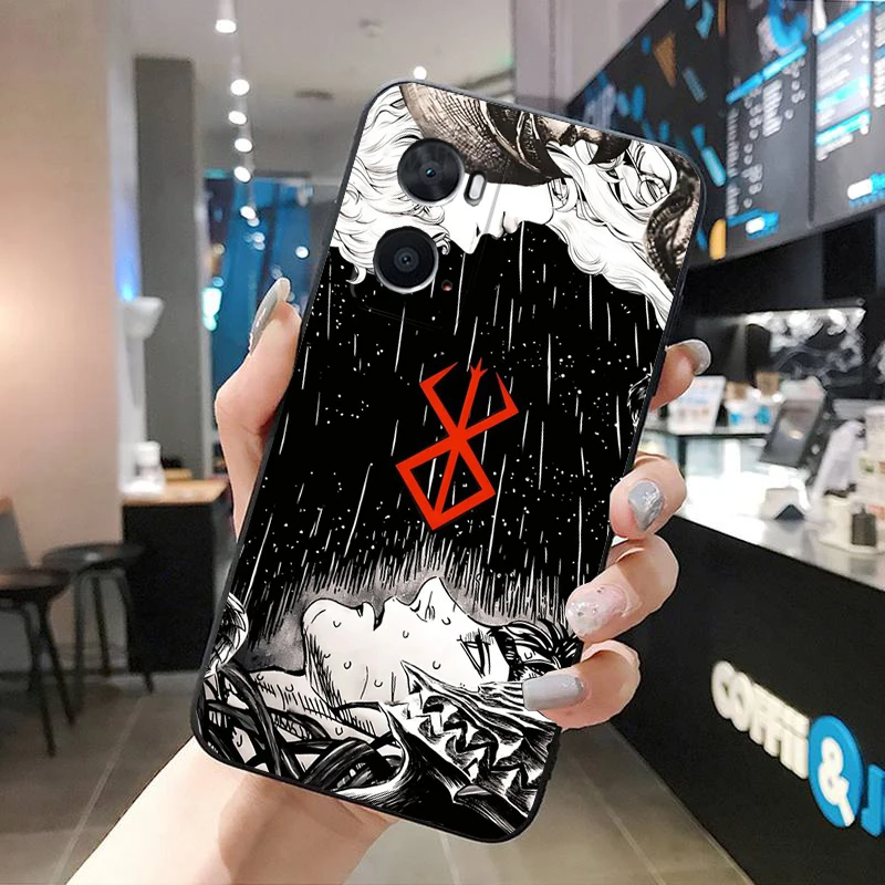 

Berserk Guts Phone Case For OPPO A77 A57S A96 A91 A54 A74 A94 A73 A78 A53S A54S A15 A16 A17 A52 A58X A98