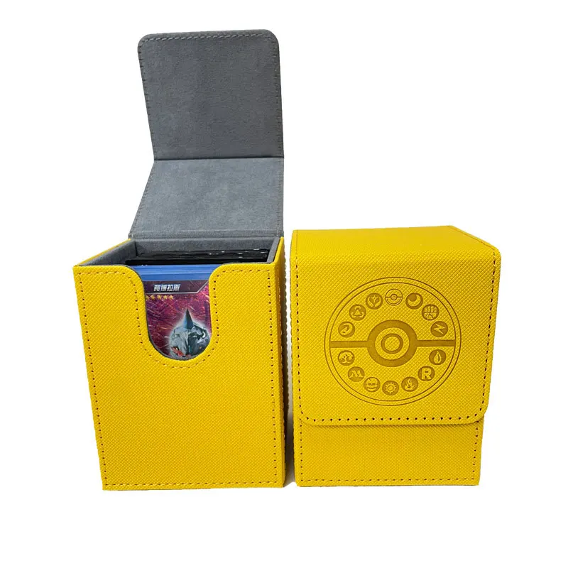 Side-Loading Card Box Deck Case Trading Cards Board Games PKM YGO TCG Magical Cards Binders: 100+