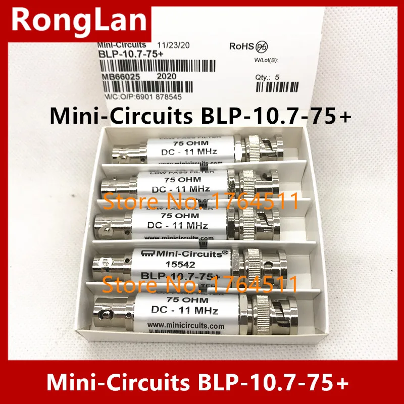 [LAN] switch Mini-Circuits BLP-10.7-75+ DCto11MHZ 75 RF low-pass filter BNC -1PCS