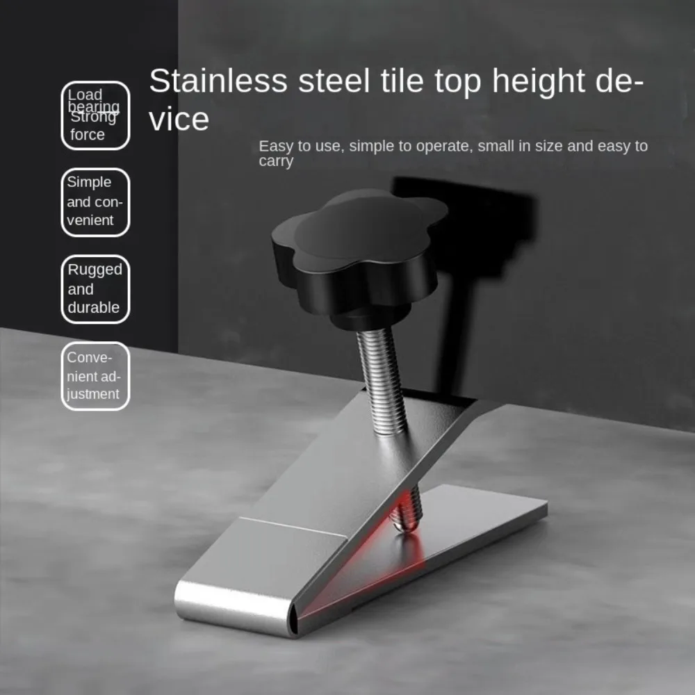 New Steel Tile Height Regulator General Durable Tile Leveler Adjuster Adjustable Portable Ceramic Lifter Tool Construction