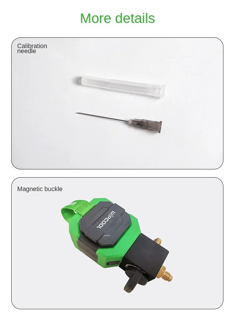 MG-2K High and Low Pressure Single Double Gauge Combination Oil Filling and Liquid Filling Pressure Gauge with Nightlight Lamp