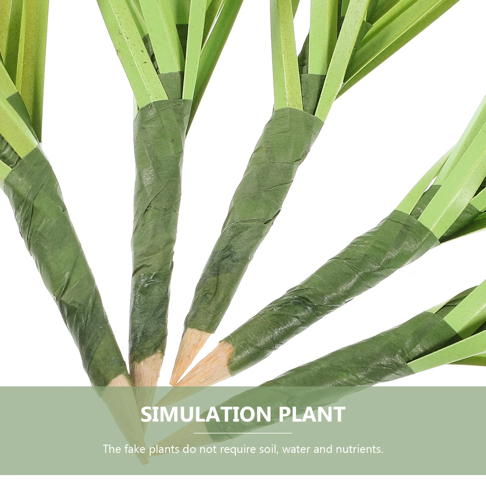 

15pcs 37cm Long Home Office Faux Plant Decor Simulation Faux Artificial Plants Plants Artificial Decor Indoor