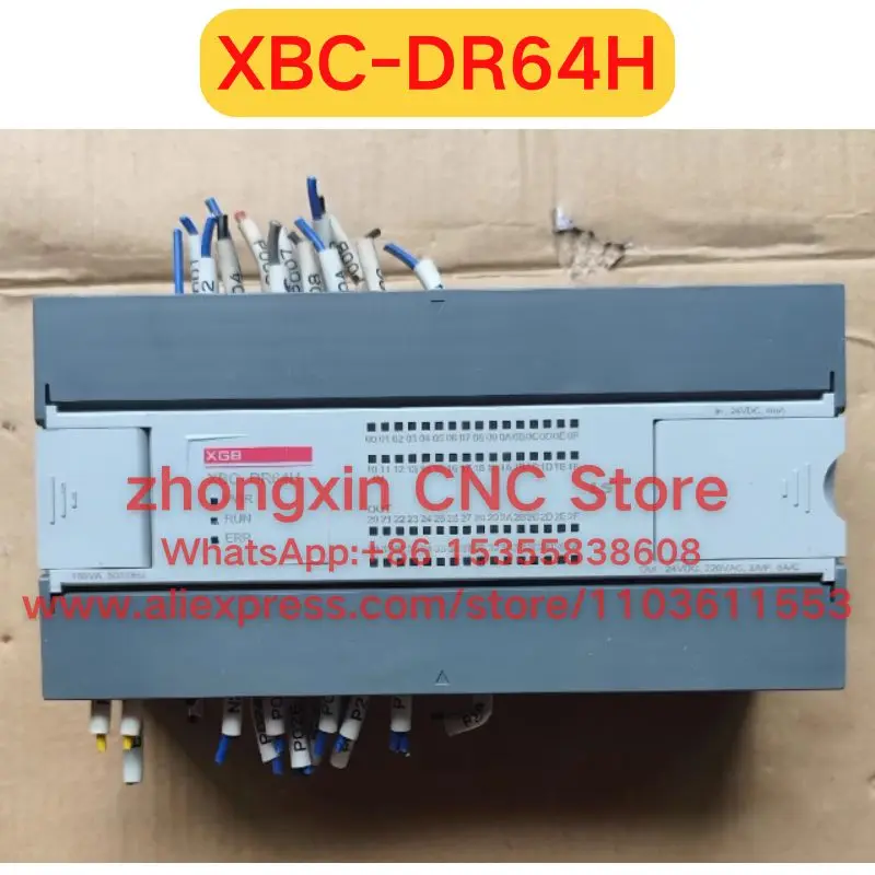Second-hand XBC-DR64H PLC Function check intact, fast delivery