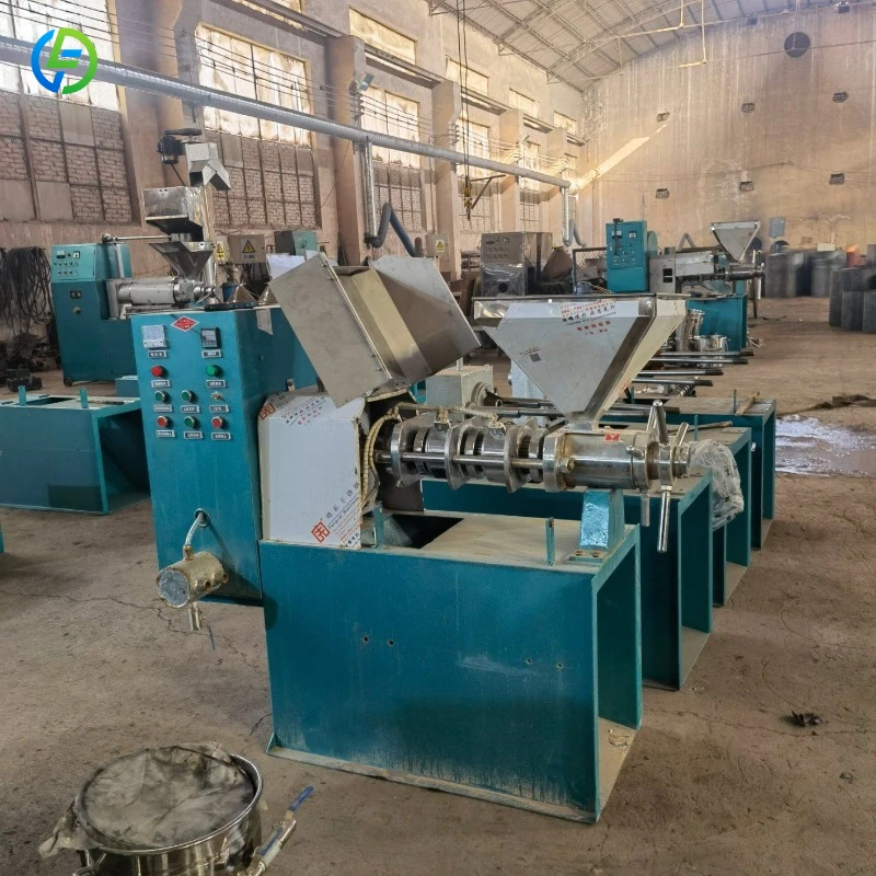 Oil Making Machine Large Capacity of Sesame Sunflower Oil Press Machine FL Customized