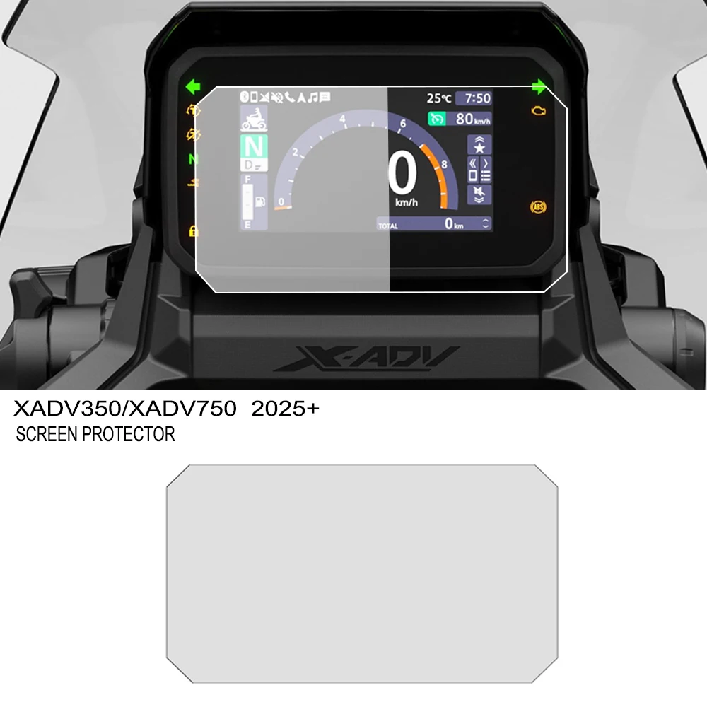

2025 XADV750 Accessories Scratch Cluster Screen Dashboard For Honda XADV 750 XADV350 2025 Motorcycle Protection Instrument Film