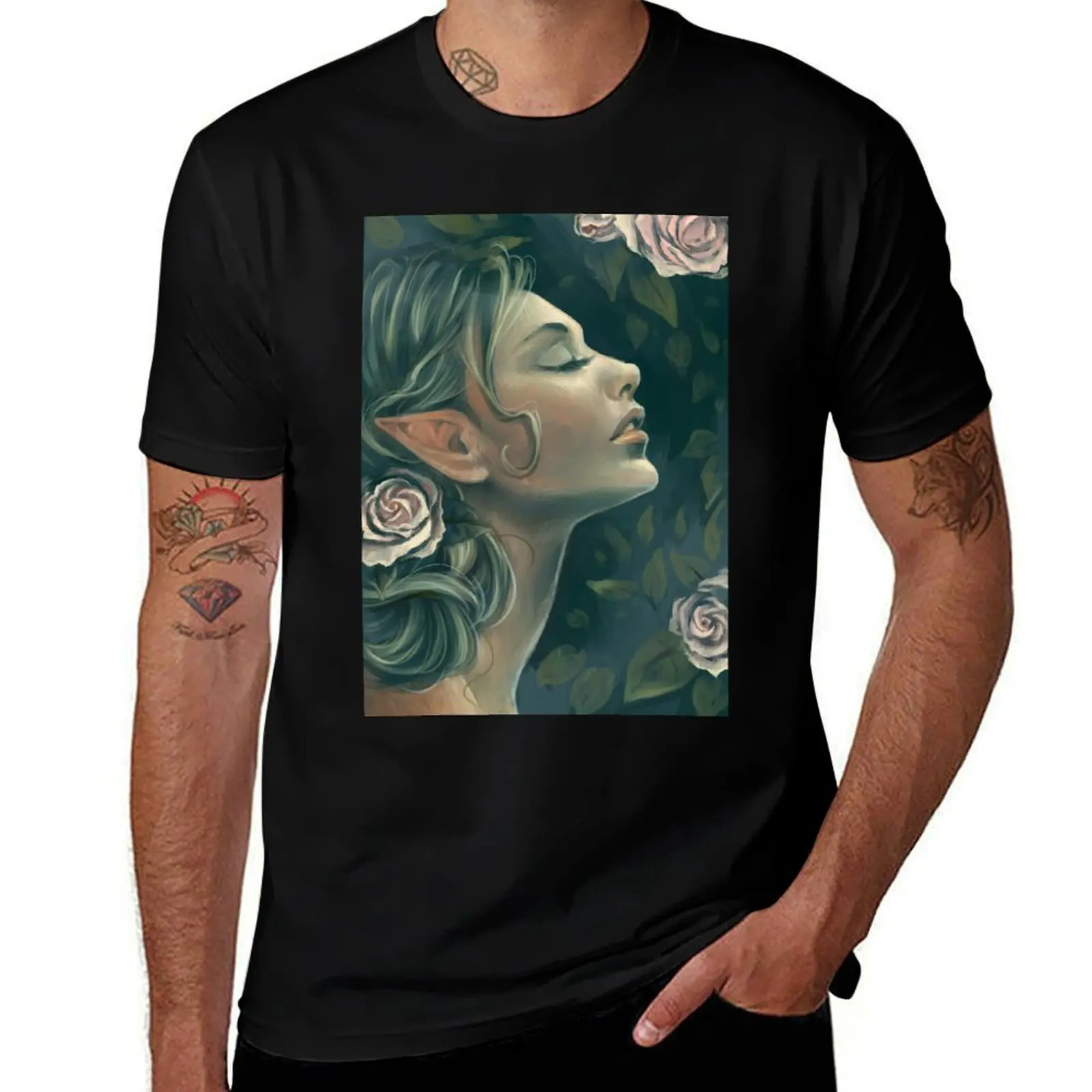 

Flower Fae T-Shirt essential t shirt man t shirts cotton T-Shirt
