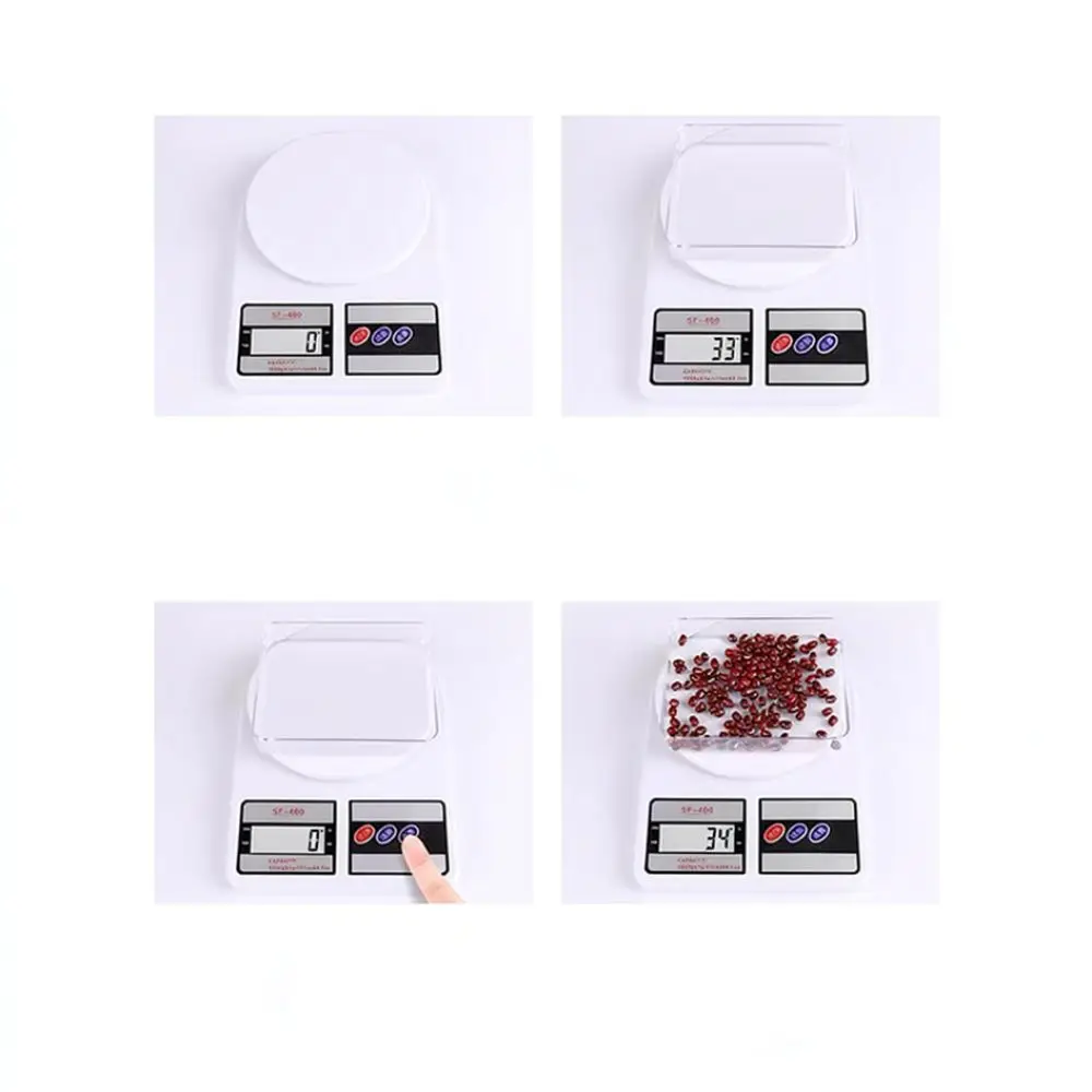 Digital Kitchen Scale High Precision Food Balance Baking Weighing Tool Household Electronic Dietary Measurement Device