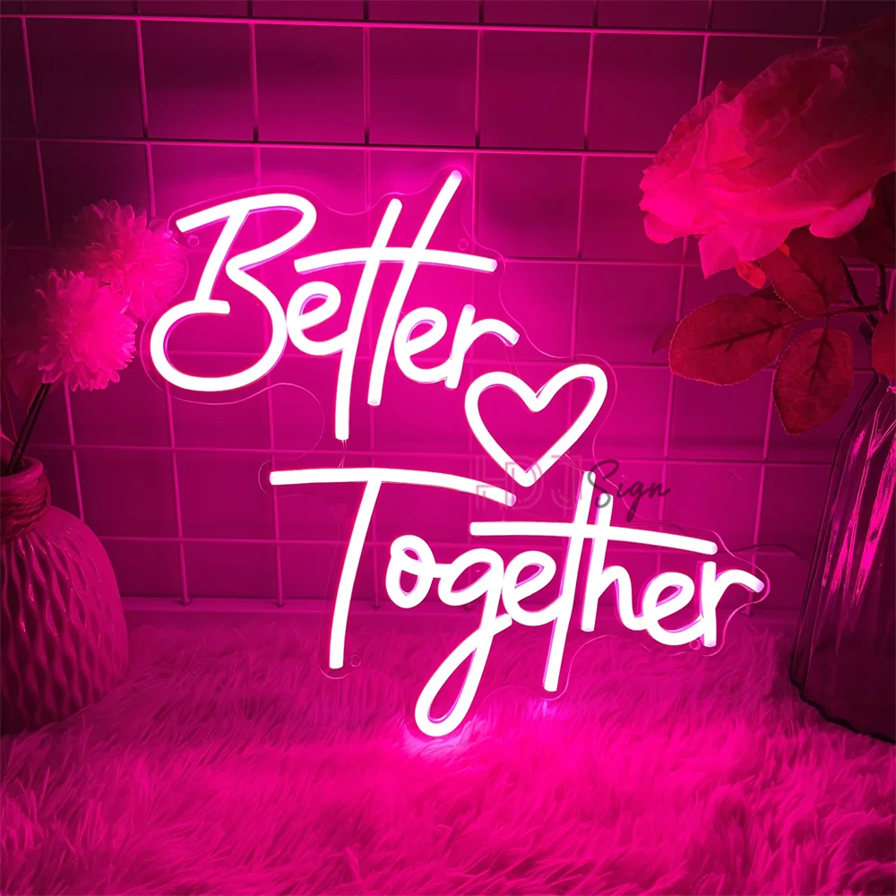 

Wedding Neon Led Sign Wedding Room Wall Art Party Decor Neon Lights USB Wedding Bedroom Room Decoration Neon Signs