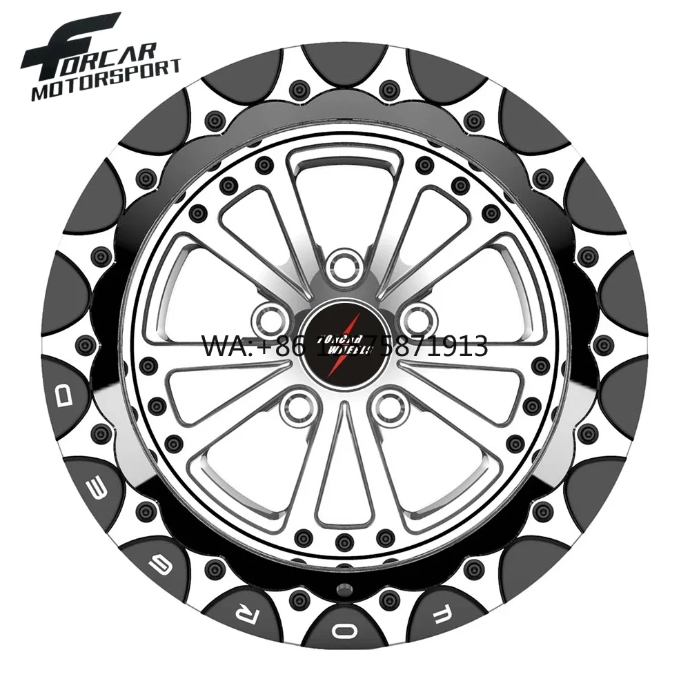 

New Deep Concave Passenger Car Two-Piece Design Forcar Aluminum T6061 Custom 16-24 Inch Alloy Forged Wheels Rims