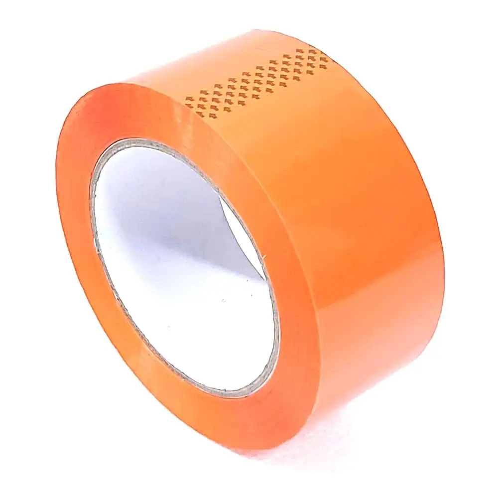 Orange Carton Sealing Tape, Packing Tape, Moving Tape 2\ x 110 Yard,2.0 mil Thick, Heavy Duty (1 Roll)