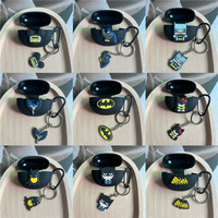 Cartoon Case For Realme Buds T100 / T300 Silicone Wireless Bluetooth Earphone Box With Keyring For Realme Buds T300