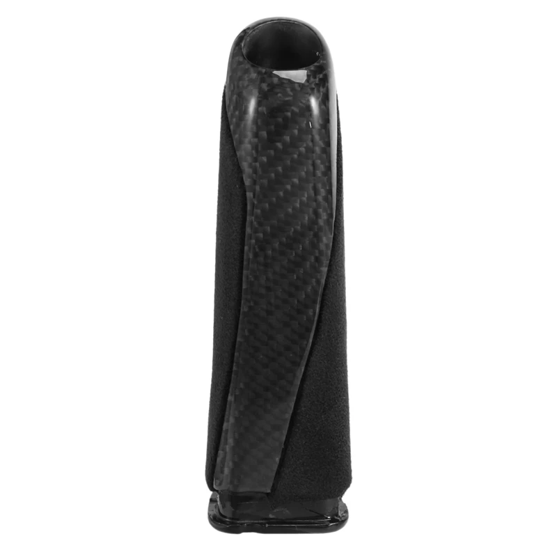 

Car Handbrake Grips Cover For-BMW E46 E90 E92 E60 E39 F30 F34 F10 F20 Carbon Fiber Splicing Style Interior Trim