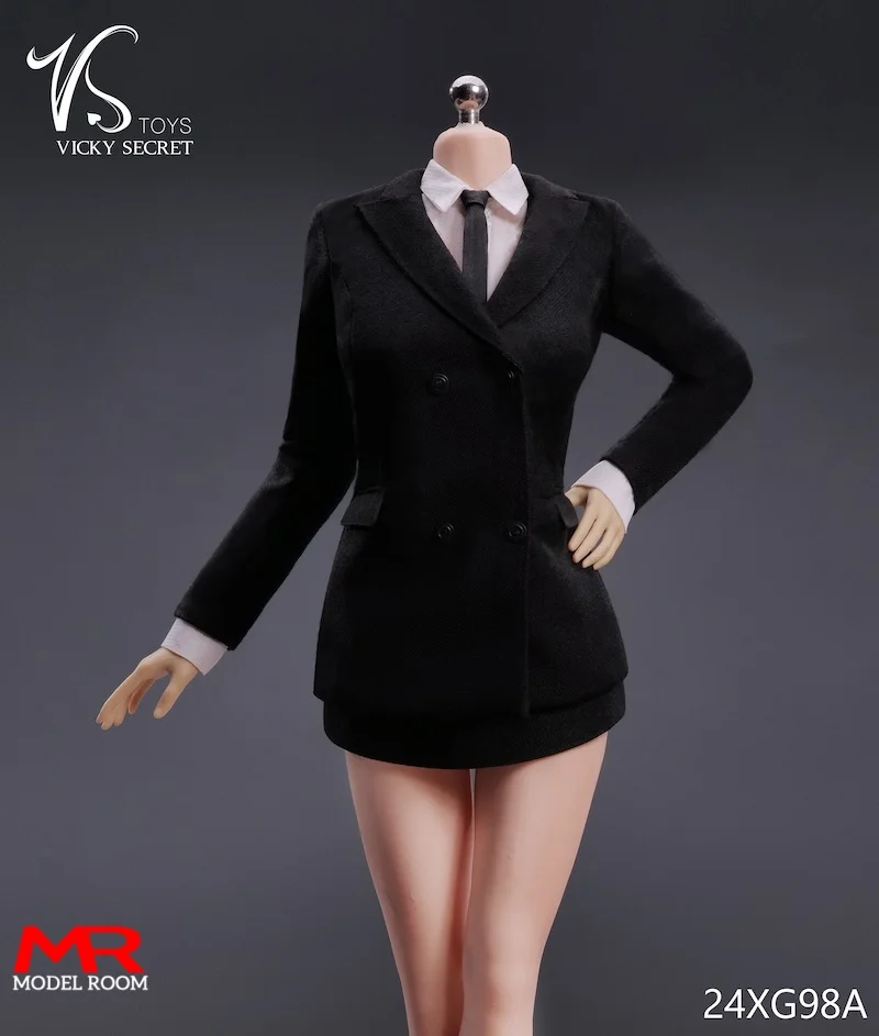 VSTOYS 24XG98 1/6 Vrouwelijke Pak Korte Rok Meisje Groep Kostuum Kleding Model Fit 12 ''TBL JIAOU Action Figure Body poppen
