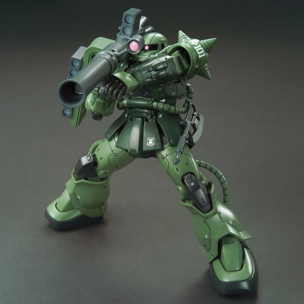 [متوفر] بانداي HG جاندام الأصل MS-06 Zaku II نوع C-6/R6 1/144 مقياس الجمعية عمل نموذج لجسم عدة لعبة الهدايا