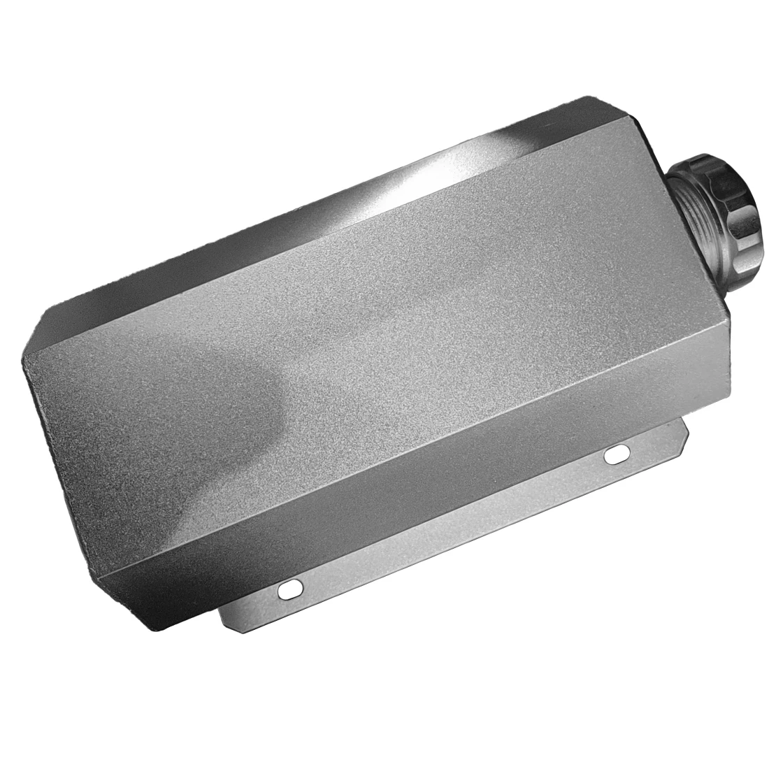 

2L Aluminum Radiator Coolant Overflow Water Bottle Expansion Reservoir Tank Cap Matt Silver fit for Universal