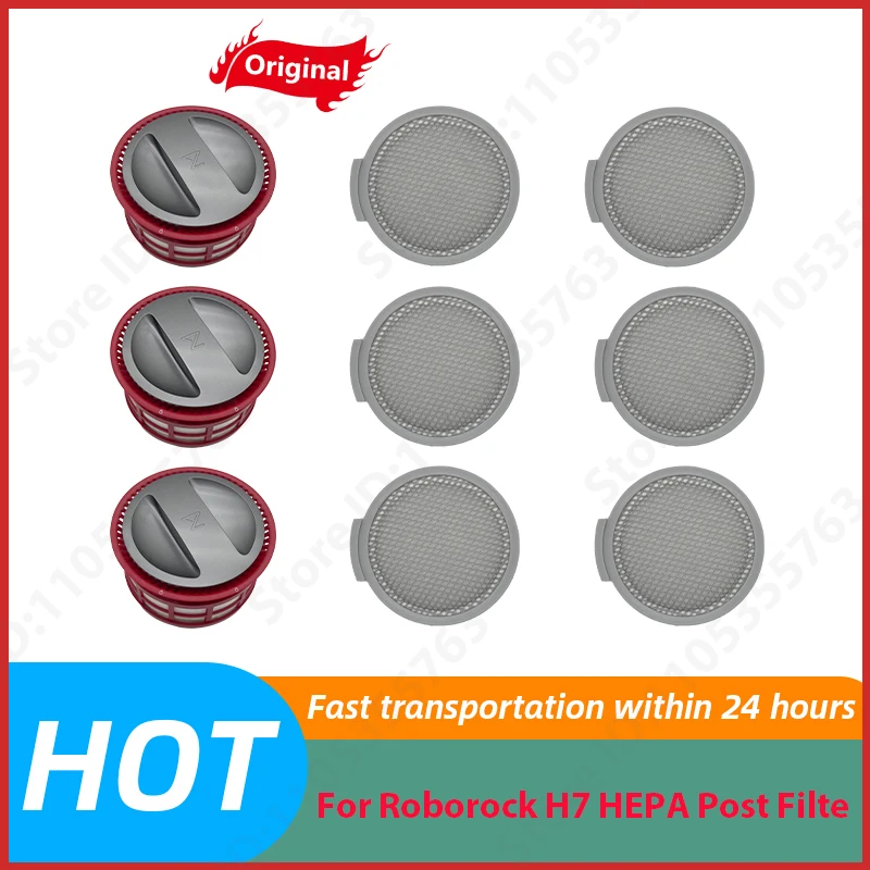 

For Roborock H7 HEPA Post Filter Spare Parts Handheld Cordless Vacuum Cleaner Replacement Sweeper Accessories