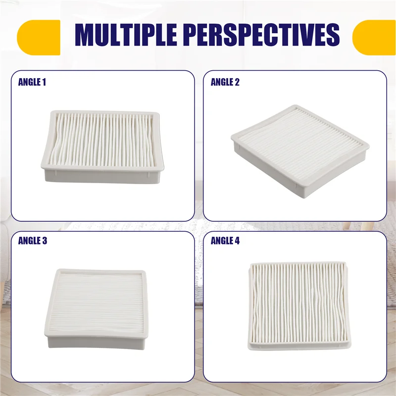M04K 2 قطعة مكنسة كهربائية مرشح الغبار فلتر Hepa ل Sc4300 Sc4470 الأبيض Vc-B710W الأنظف اكسسوارات أجزاء