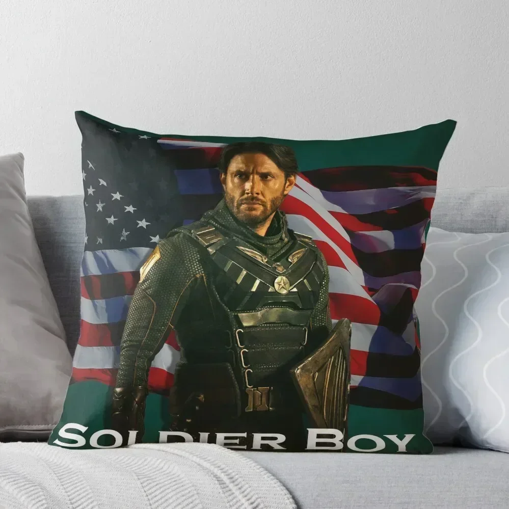

Soldier Boy Throw Pillow New year Cushion Cover Luxury Covers For Sofas pillow