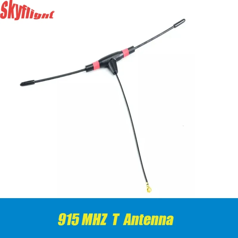 915MHZ T Antenna IPEX MMCX Connector for TBS Crossfire Receiver RC Drone FPV Racing Multi Rotor