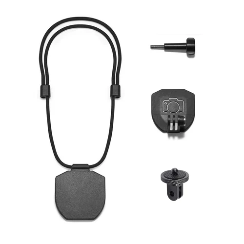 Imagen 1 del producto Adaptador de soporte de montaje para correa de cuello para DJI Osmo Nano Action 5 Pro 4/Gopro/Pocket 3/Insta360 X5 X4 X3 Go Ultra Accesorios