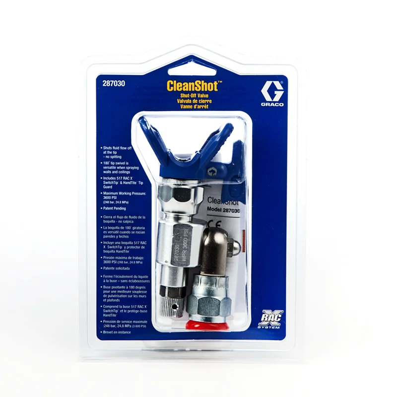 Graco CleanShot Valve Set 287030 Shut-off Valve 7/8 