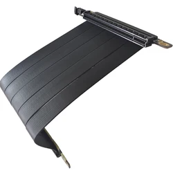 PCI Express 4.0 x16 to x16 Gen 4 GPU Double Reverse Graphics Card Extension Cable Riser Card For ITX gold-plated Connector