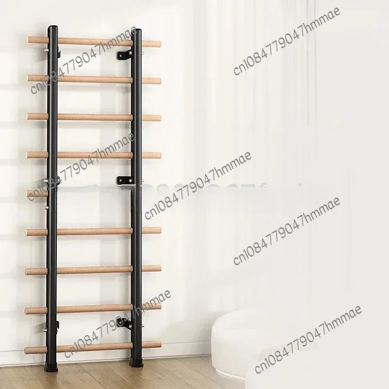 Gym Fitness Rod Wall Mounted Wooden Ladder