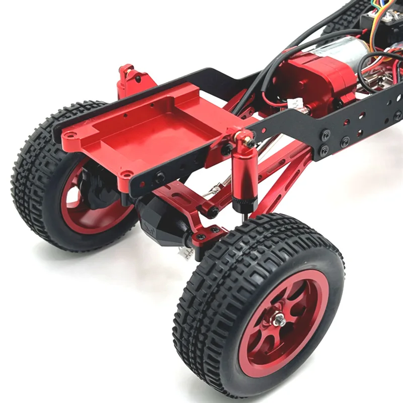 Remote Control Car Accessories Metal Upgrade Shock Absorber Tail Plate Tail Beam Suitable For 1/12 MN168 Modification Parts